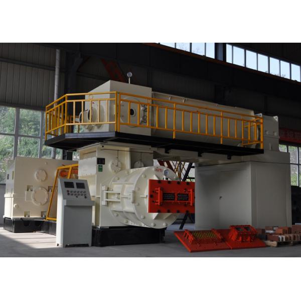 Hollow Red Automatic Interlocking Block Making Machine Vacuum Extruder
