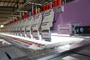  Tai Sang Embro embroidery machine Platinum Model 920.( 9 needles 20 heads computerized embroidery machine) Manufactures