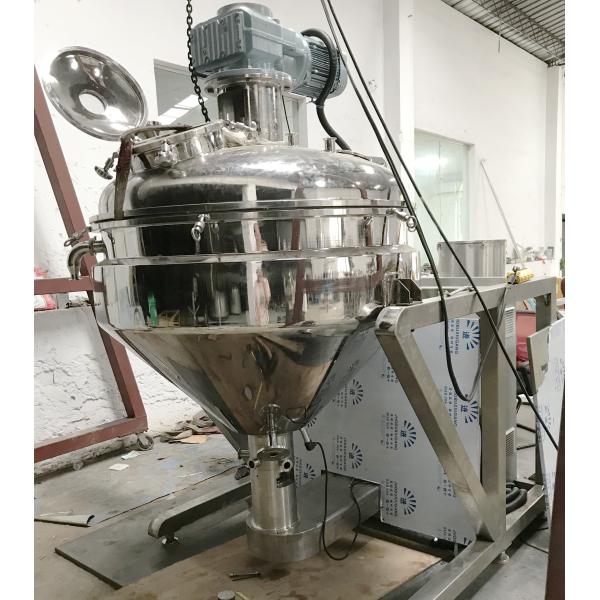 Mixing Vacuum Emulsifier Electric Heating Chocolate Mixing Tank 380V