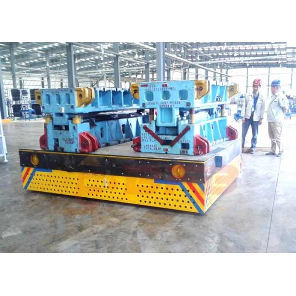 DC Motor Control Industrial Electric Carts , Push Button Operate Heavy Duty Die Carts