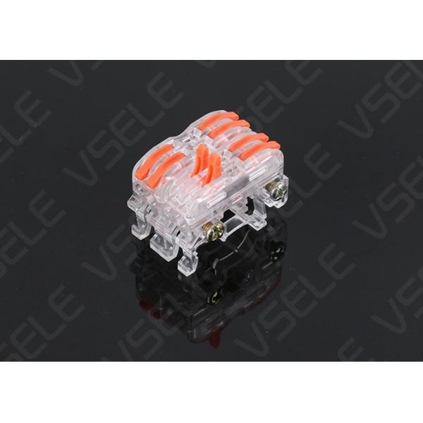 Screwless Electrical Connection 32A 400V Din Terminal Block