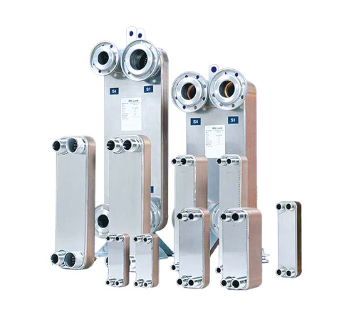 Brazed plate heat exchanger medium is gas,air,water,oil for condenser evaporator