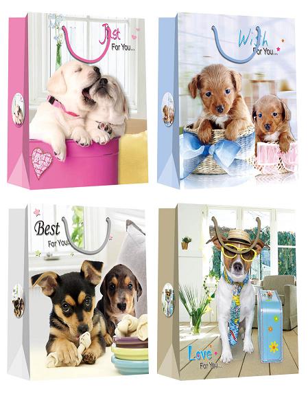Custom Matt Laminated Paper Carrier Bags