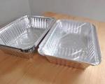 Daily Use Aluminium Foil Container / Foil Pans With Lids For Freezing 145 *