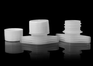  Tamper Evident Plastic Spout Caps Diameter 22mm For Medical Achohol Pouch Manufactures