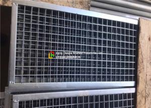  Plain Welded Steel Bar Grating Closed End 6m Length For Municipal Subgrade Manufactures