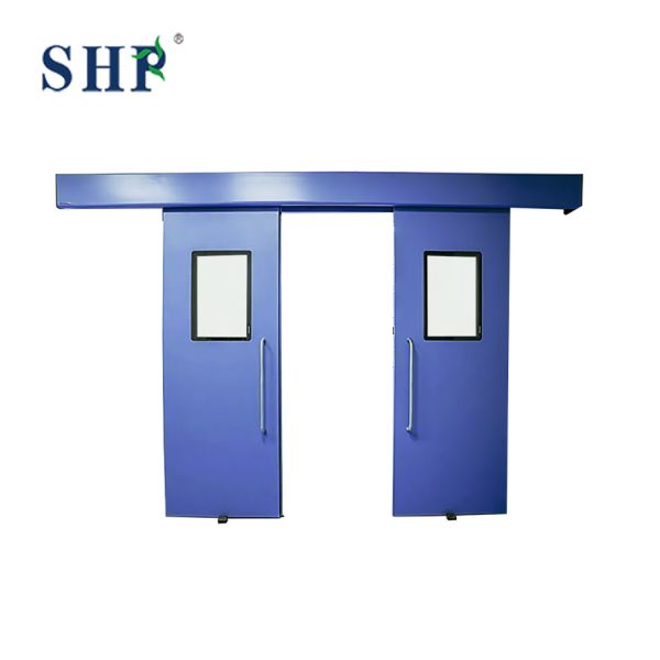 Radiation Shielding Cleanroom Sliding Door Air Tight Automatic Sliding Door Medical