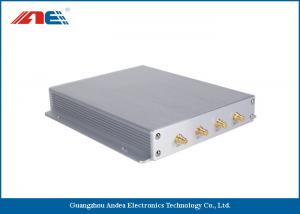  Asset Tracking 13.56MHz RFID Long Range Reader With 4 Antenna Interface Adjustable RF Power Manufactures