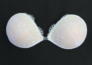 China wholesale Wireless Stick On embroidery Bra Invisible lace Silicone Gel on sale