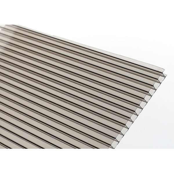Flame Retardant PC Hollow Board , Multifunctional Greenhouse Roof Panels