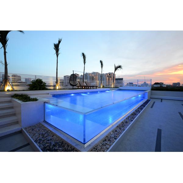 Prefab Swimming Pool Filter System for Clear Water and Low Maintenance in Acrylic Pool