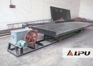  High Concentration Ratio Gold Shaker Table for Gold Processing Plant Manufactures