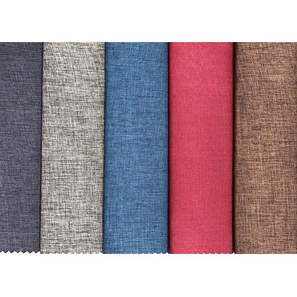 100% Polyester Medium Weight Upholstery Fabric Tear Resistant