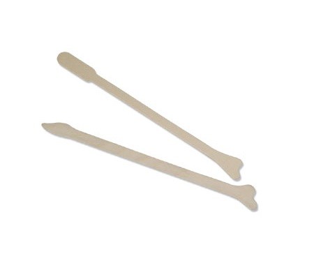 Plastic Woman Disposable Sterile Cervical Spatula 18cm