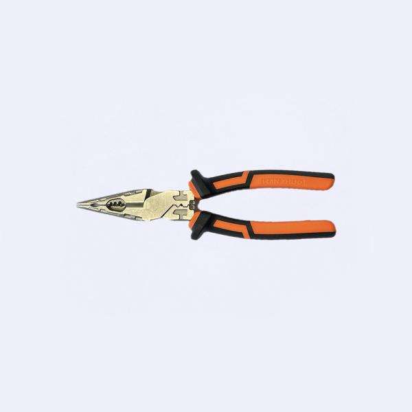 204mm Bending  Long Thin Pliers Nickle Plated High Leverage Pliers