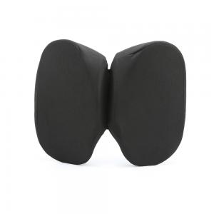  Fodable Plain Memory Foam Seat Cushion For Office And Car Use , Black Manufactures