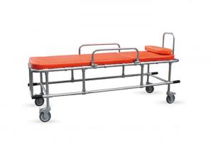  Non Magnetic Ambulance Stretcher Trolley Aluminum Alloy With Sponge Mattress ALS-S020 Manufactures