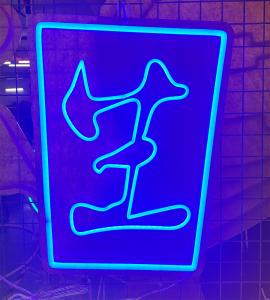 Kanji neon sign neon signs for office blue neon sign neon text sign Manufactures