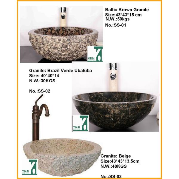 Bathroom Vanity Sink, Granite Marble Kitchen Sink