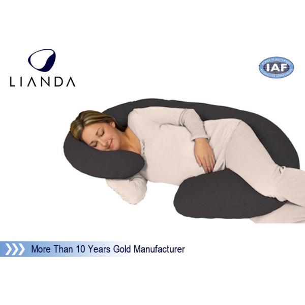 Baby Nursing Maternity Pregnancy Pillow Memory Foam Green / White TUV Long Sleeping