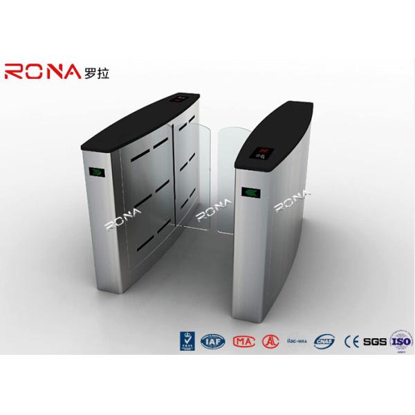 Access Control Office RFID Liding Turnstile Pedestrian Barrier Gate Long Lifespan