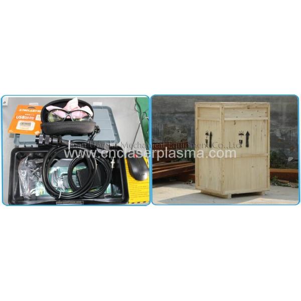 20W Aluminum Material Fiber Laser Marking Machine with Rotary Clamp