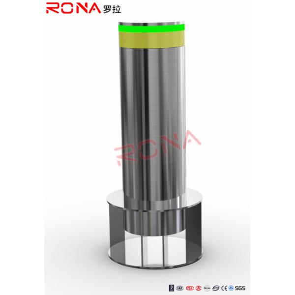 Riot-Proof Lifting Retractable Security Post Fixed Column 304 Stainless Steel