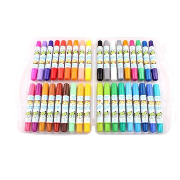 24 Colors Eco-friendly fancy  Non-toxic wax crayon set/ Cheaper 24 colors rotating body crayon for children