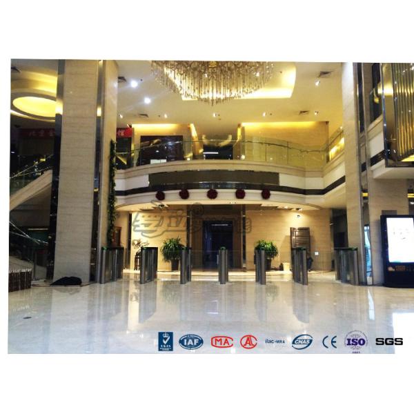 Pedenstian Entry Speed Gate Turnstile Gate Visit Management System For Bank With CE approved