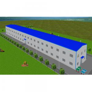 China Peb BS Prefabricated Steel Structures Construction Large Metal Sheds 200 By 100 Building on sale