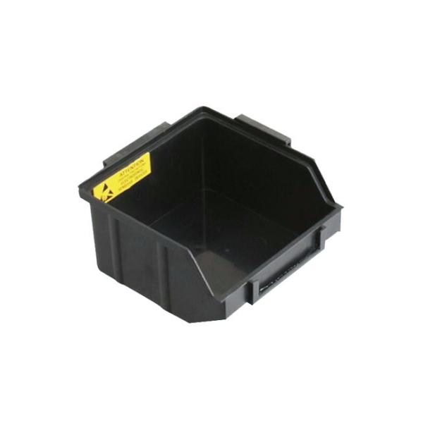 Space Saving Smooth Surface ESD Storage Bins For Electronics Components / Parts