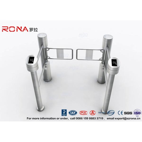 Low Noise Electric Swing Gates Stainless Steel Entrance For Motorcar Control