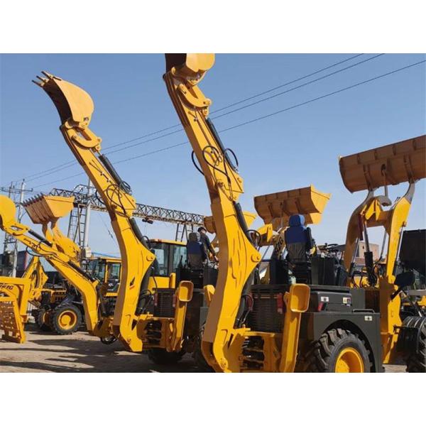 Deluxe Configuration Backhoe Loader Of Heavy Duty Construction Machine