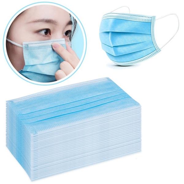 Earloop Isolation Face Mask , Earloop Procedure Masks Ultra Soft Biodegradable
