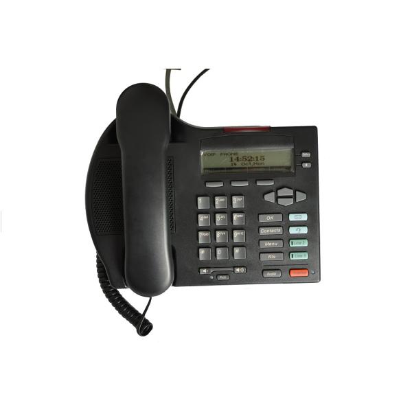 SIP VoIP Phone with PoE, IAX2, Two Lines
