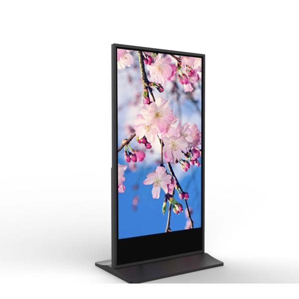 43 49 55inch Ultra thin digital signage dual screen display Double Sided Advertising Player Totem Lcd Screen Advertising Video
