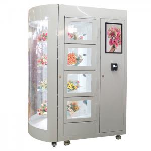  LCD Advertising Flower Vending Machine Fresh Rose With Temperature Controller Manufactures