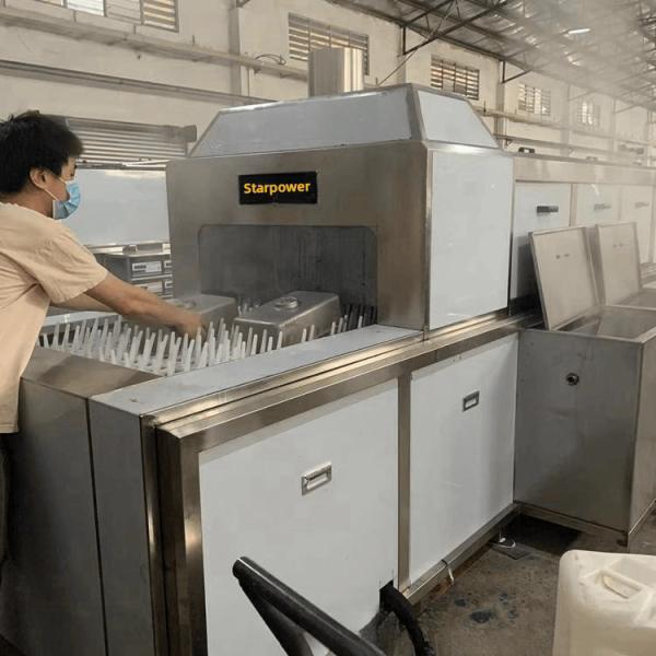 Industrial Cleaning And Drying Equipment For Metalware With High Cleaning Capability