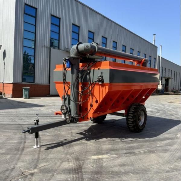 Heavy Duty Grain Cart 360 Degrees Rotated For Farming Transportation