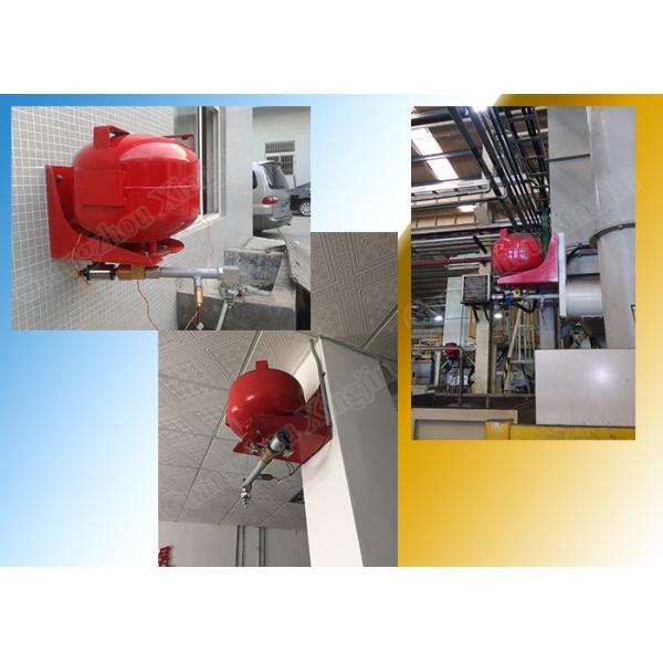 One Zone HFC 227ea Fire Extinguishing System Colorless And Tasteless