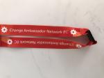 2.0cm Width Custom Polyester Lanyards / ID Card Holder Lanyard For Trade Show ,