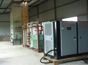  Skid Mounted Liquid Nitrogen Plant , 440V Industrial ASU Cryogenic Air Separation Unit Manufactures