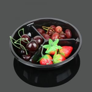  Circular Fruit Container 55mm Plastic Food Tray Packaging Manufactures