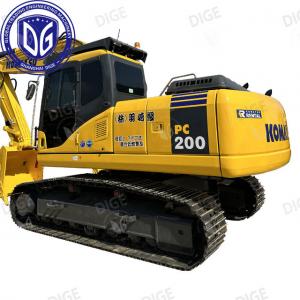  PC200-7 Used Komatsu Excavator 97% New Used Crawler Excavator 20 Ton Manufactures