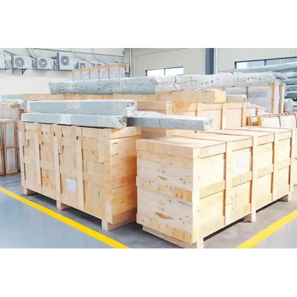 WANJIA-door-and-window-packaging-2 Exterior Aluminium Folding Doors Double Glass Soundproof Bifold Doors For Shop