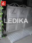 Explosion Proof Fence 6082 T6 Folding Crowd Control Stands Customized Color