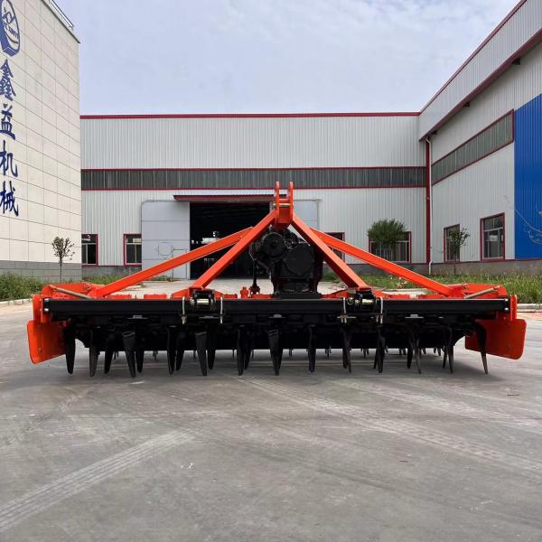 Agr Machinery Power Driven Farm Harrow 4m Working Width For Land Tillage