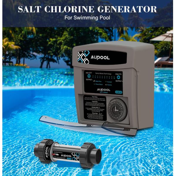 Power Consumption Watts 100.4 to 190.1 AUPOOL Salt Chlorine Generator with Custom Logo