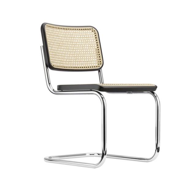 Vintage Comfortable Wood Mid Century Modern Rattan Chair For Restaurant