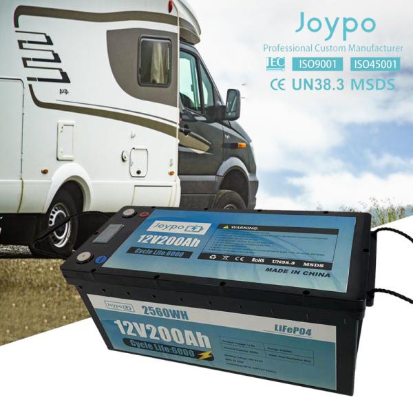 Fast Charging RV Lithium Battery 24 Volt Lithium Iron Phosphate RV Battery